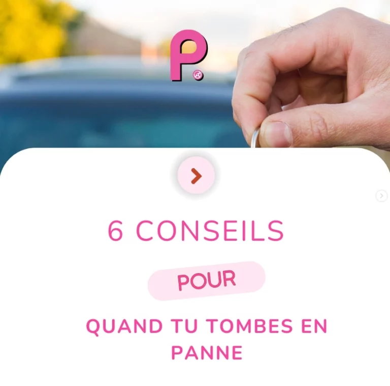 6 conseils à suivre quand vous tombez en panne